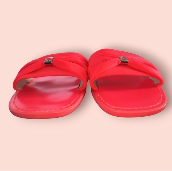 Kate Spade Neon Orange/Pink Sadie Sandals Size 8 - Picture 5 of 17